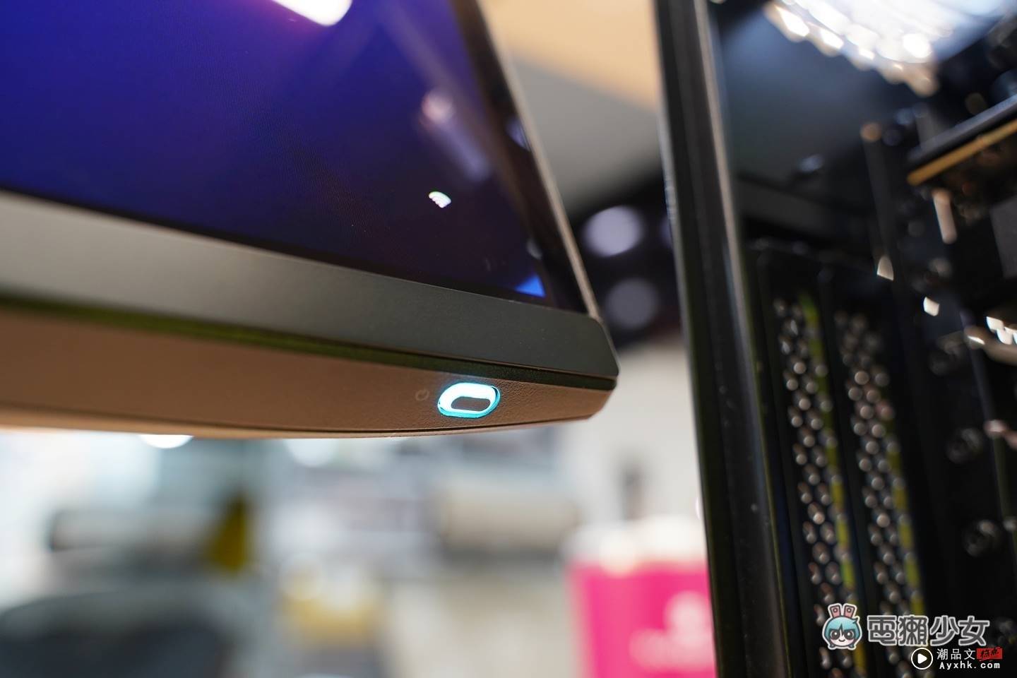 开箱｜最新 QD-OLED 技术显示器，Alienware 34 吋曲面电竞萤幕 AW3423DW 数码科技 图15张